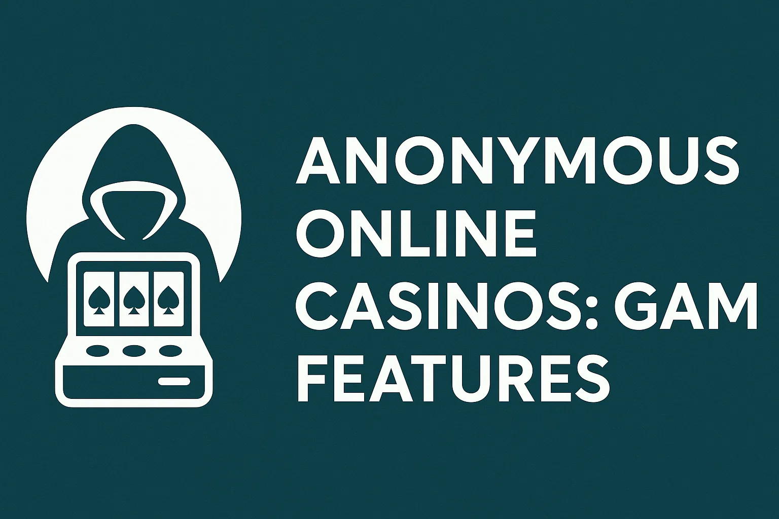 Anonymous Online Casinos: Game Features