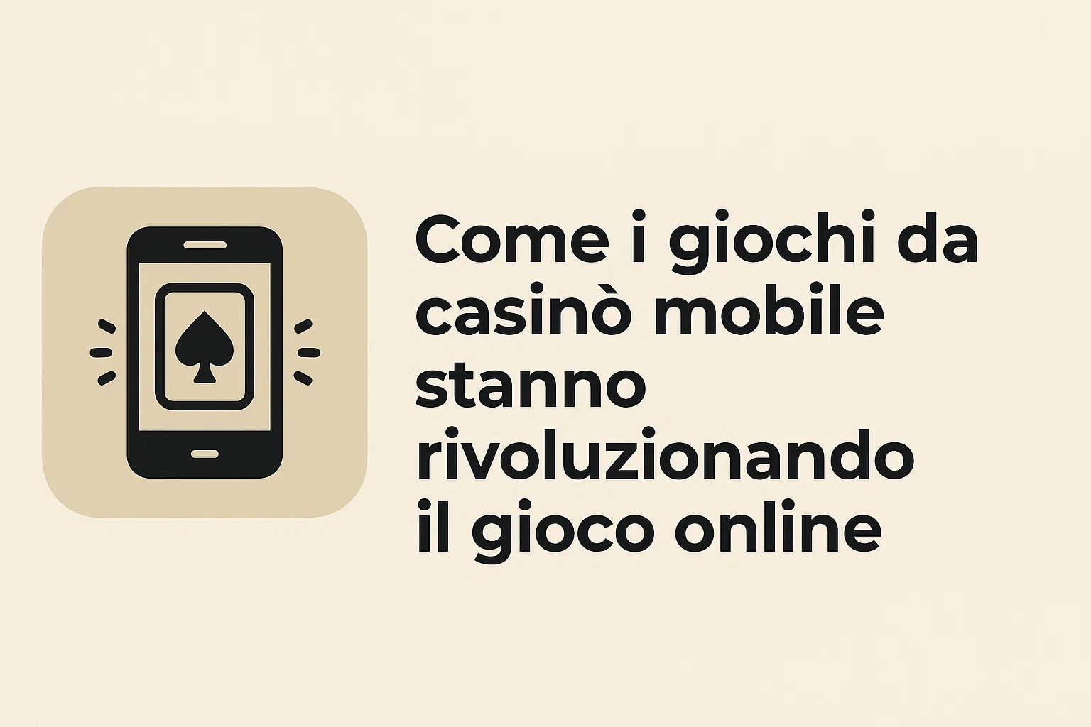 Come i giochi da casinò mobile stanno rivoluzionando il gioco online