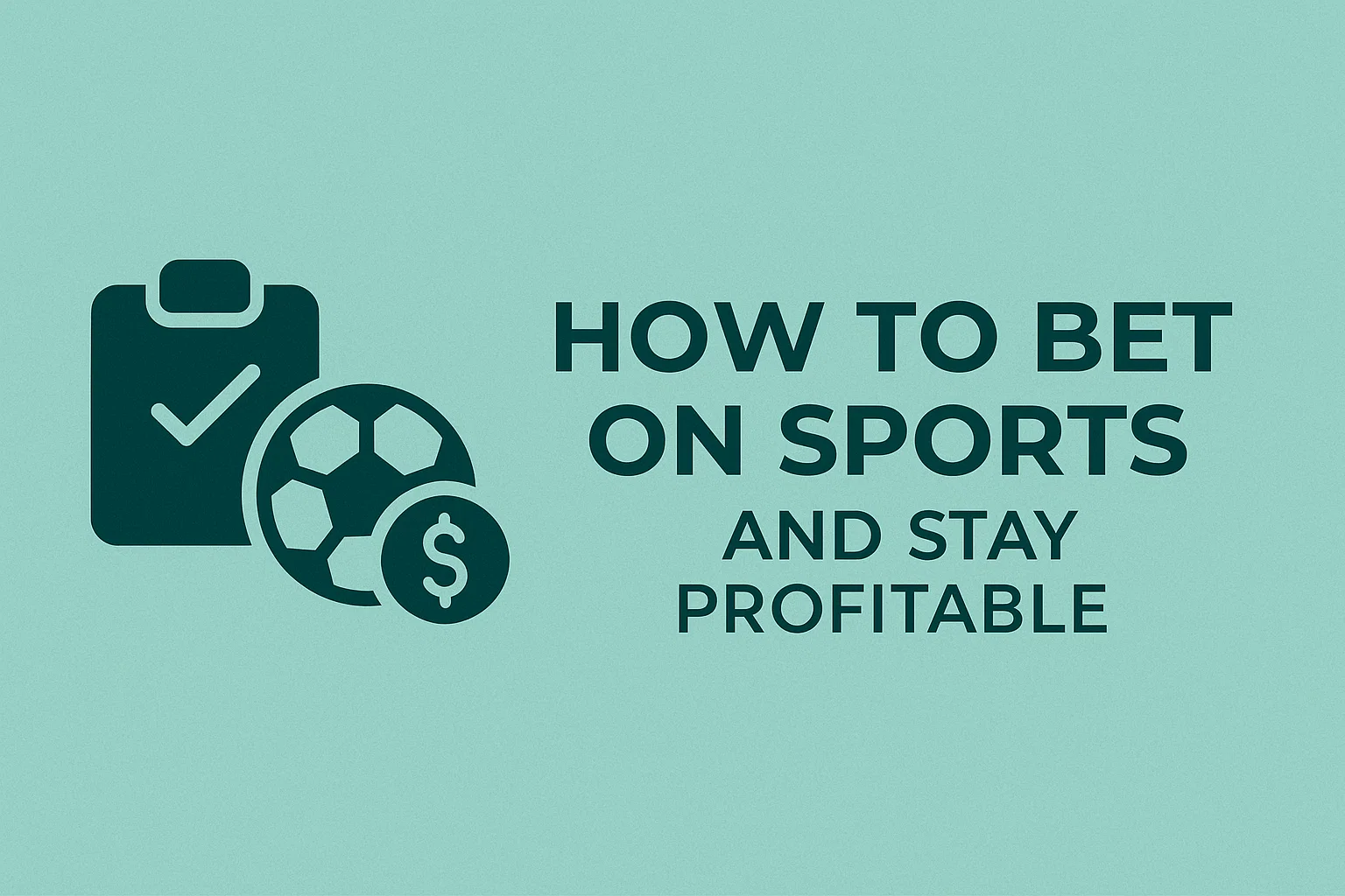 How to Bet on Sports and Stay Profitable